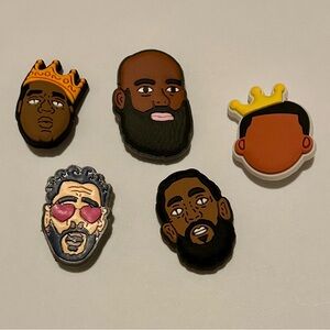 NWOT Crocs’ Charms Pop Culture Men Set of FIVE